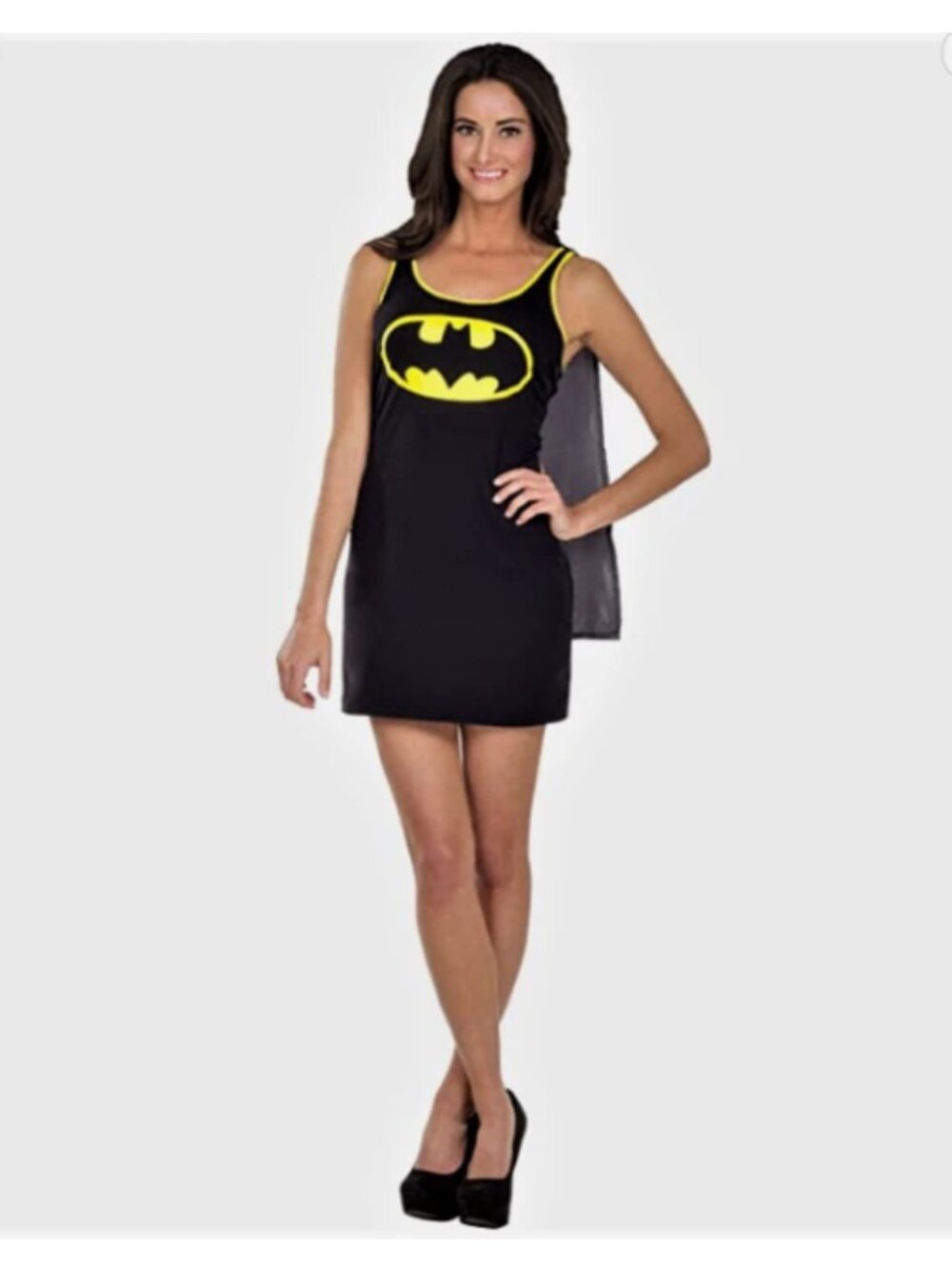 NEW Rubie's DC Superheroes Batgirl Dress W/ Removable Cape, Sz. L